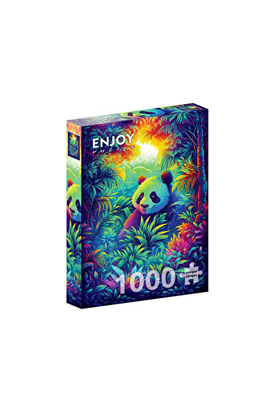 Enjoy Puzzle Puzzle 1000 pieces Enjoy Panda Corner