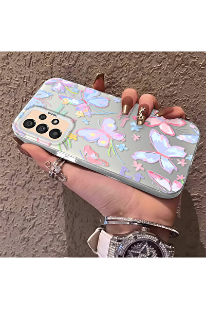 Hontinga حافظة هاتف متوافقة مع هاتف سامسونج جالاكسي A33، حافظة كاميرا مضادة ل...