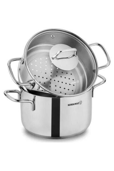 Generic Perla A1522 - Korkmaz Original Couscous Pot Set 24x15.2cm