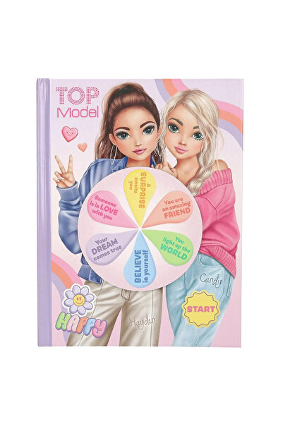 Top Model Carte de colorat cu limba engleză