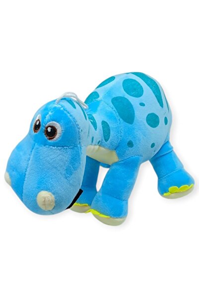 KIZIL Sevimli Peluş Dinazor Turko Dino 35 cm - Mavi
