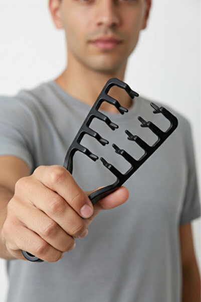 monangel Ανδρική χτένα μαλλιών για όγκο και κυματιστή χτένισμα θαυματουργή χτ...