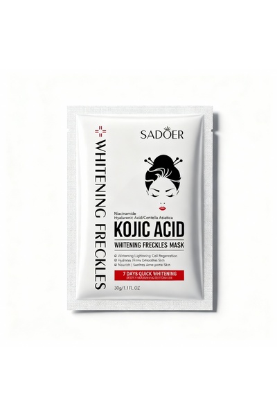 SADOER Face mask with KOJIC Acid,