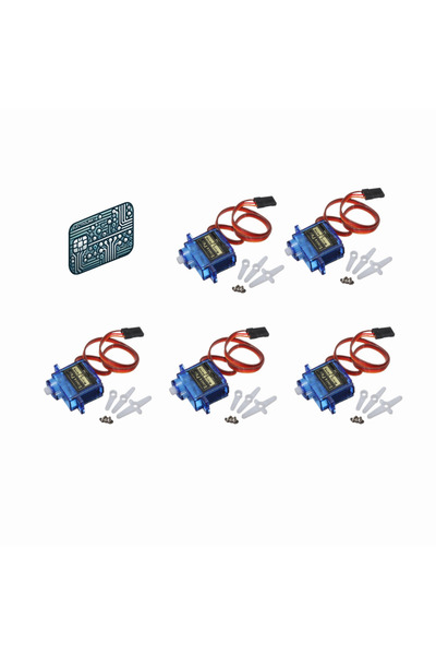 Electrolink 5 Adet- SG90 RC Mini Servo Motor 180°c