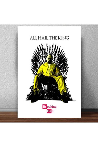 ALAYRA International ملصق ألايرا - هايزنبرغ من مسلسل بريكينغ باد، مناسب للغرف...