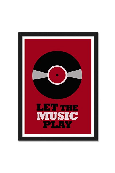 ALAYRA International ألايرا - ملصق فني مؤطر للعزف الموسيقي، مناسب للغرف والمك...