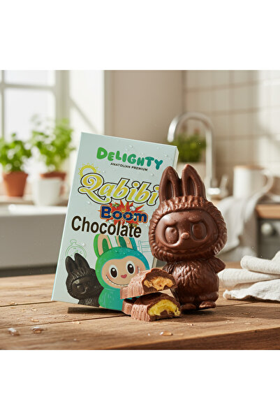 Delighty Labubu Çikolatası – 5 Farklı Aromalı Çikolata 1 ADET