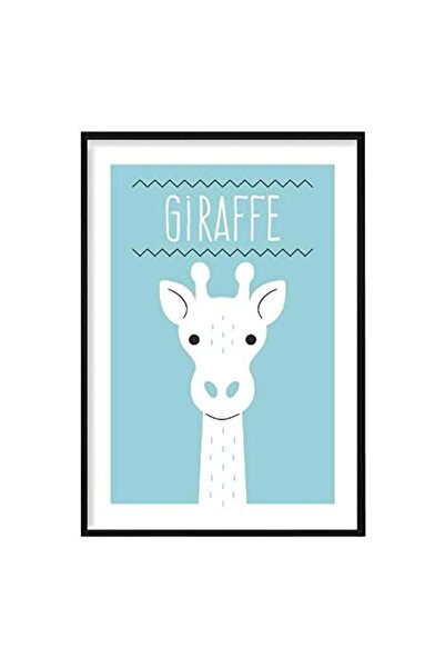 ALAYRA International ملصق غرفة الأطفال بتصميم هندسي إسكندنافي مستوحى من الزرا...