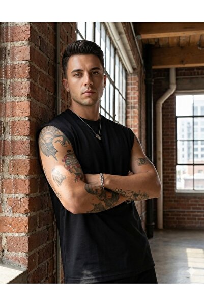 BW Bravely Wear قميص رياضي بدون أكمام للرجال من إيريك سيفير