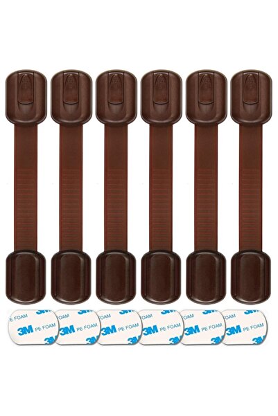 mavio Set 6 sigurante usi copii, blocare sertare si electrocasnice, ajustabil...