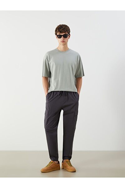 LC Waikiki Ανδρικό παντελόνι Cargo XSIDE Standard Fit Gabardine