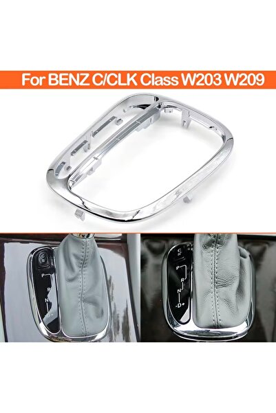 YıldızTuning إطار ناقل الحركة لسيارة مرسيدس W203 الفئة C مطلي بالكروم والنيكل...