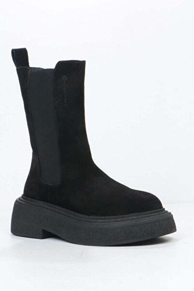 Hammer Jack Sorte Hakiki Deri Siyah Outdoor Kadın Bot 455 2328-Z