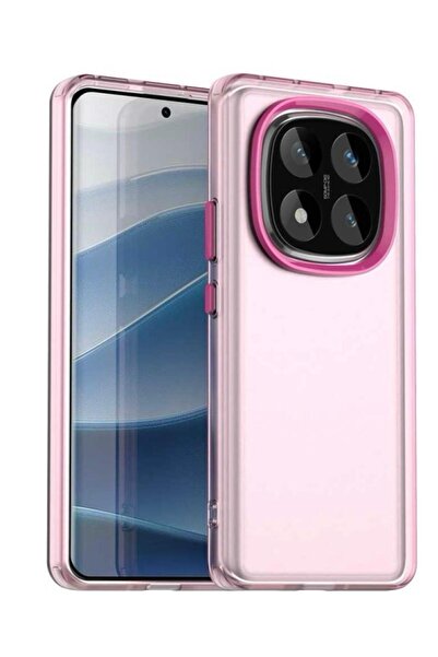 Goldie Case Xiaomi Redmi Note 14 Pro 4g/5g Uyumlu Düz Renkli Darbe Emici Özel...