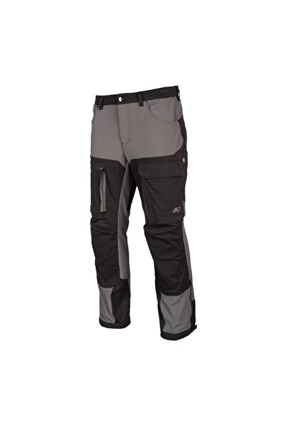 Klim Switchback Cargo Kormalı Motosiklet Pantolonu Siyah Gri