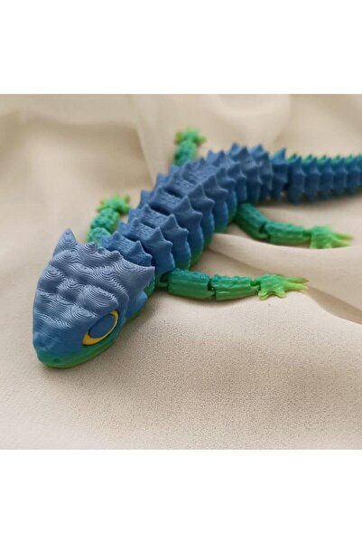 Hd Marketim Kertenkele Oynar Eklem 3D Masa Araba Aksesuarı Renkli Multicolor ...