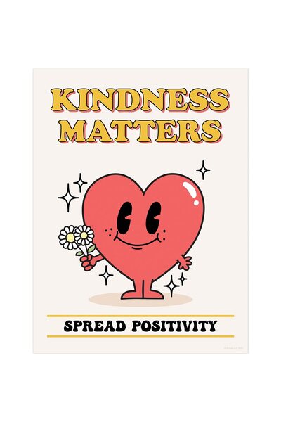 ALAYRA International ملصق ألايرا الكلاسيكي: اللطف مهم