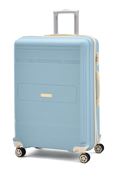 ELATAE Büyük Boy Polipropilen Kırılmaz Valiz V305 – Ultra Hafif, Darbe Dayanı...