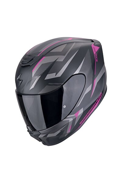 Scorpion EXO 391 Aaxo Kapalı Motosiklet Kaskı Mat Siyah Pembe