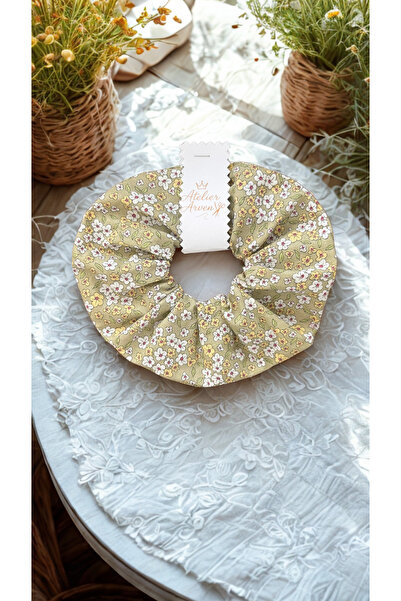 Home Floral Scrunchie