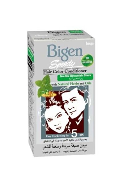BİGEN Hair Dye Brown Black 882 - Fast Color Treatment