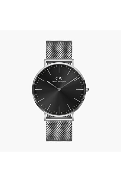 Daniel Wellington 40 MM Silver Analog Stainless Steel Strap Watch - DW00100629