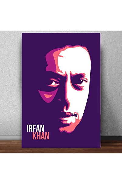 ALAYRA International ملصق ألايرا - عرفان خان للغرف والمكاتب (13 بوصة × 19 بوصة، ملفوف)