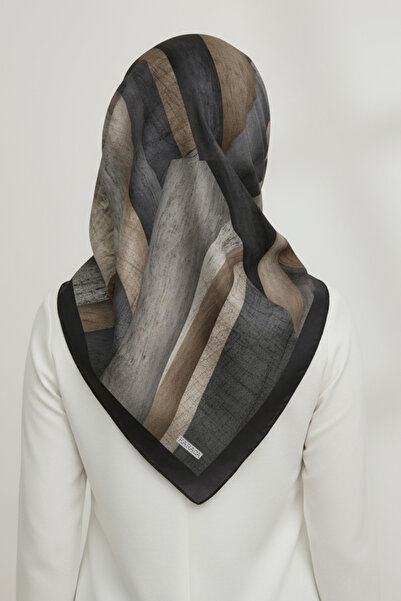 Karaca Eşarp SOYUT DESEN RAYON EŞARP - Siyah