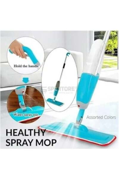 Generic Floor mop with water spray, multiple colors