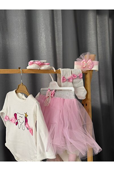 instababyrooms Kız Bebek/Çocuk Tütü Etek Takım 0-1 Yaş Arası Uzun Kollu Prens...