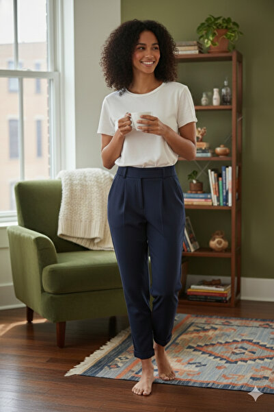 EQRUO FASHİON KADIN PANTOLON