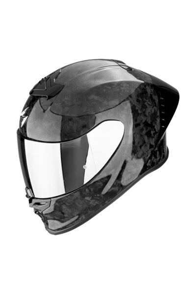 Scorpion EXO R1 Evo II Carbon Onyx Spor Motosiklet Kask Siyah
