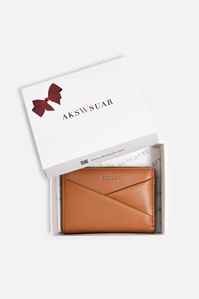 AKSWSUAR Deri Küçük Cüzdan