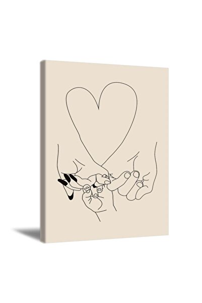 ALAYRA International ألايرا - لوحة جدارية بخطوط عائلية - عمل فني بخطوط اليدين...