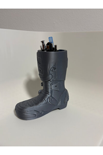 shop Fütüristik/Motorcu Bot Görünümlü Kalemlik (3D Baskı - PLA Malzeme)