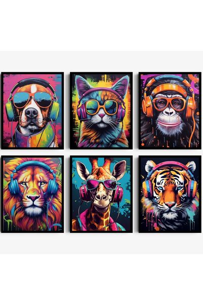 ALAYRA International ديكور غرفة ألعاب ALAYRA للأولاد، مطبوعات 8x10 بدون إطار ...