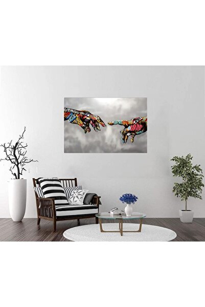 ALAYRA International ألايرا: لوحة فنية تجريدية بألوان الشارع، فن جرافيتي إبدا...