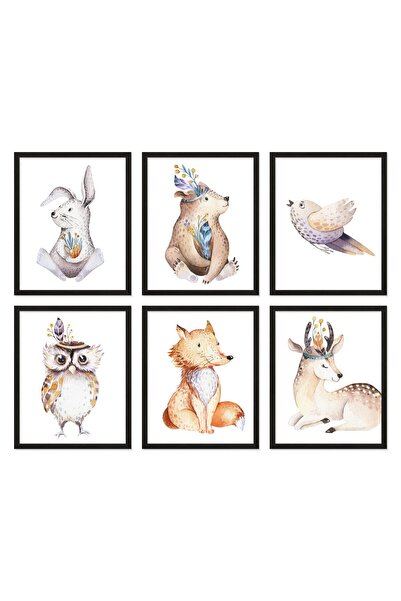 ALAYRA International ALAYRA Woodland Nursery Decor Jungle Nursery Decor Nurse...