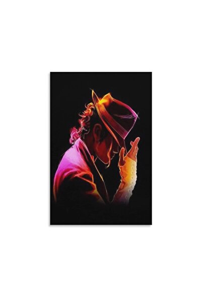 ALAYRA International ALAYRA Michael Jackson Purple Loves Wall Art Print Canva...