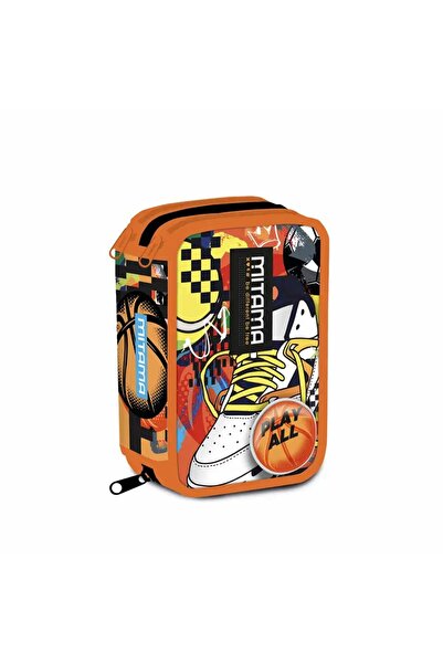 Mitama Τουαλέτα Super Triplo με 3 θήκες, μαύρο και μπλε σχέδιο