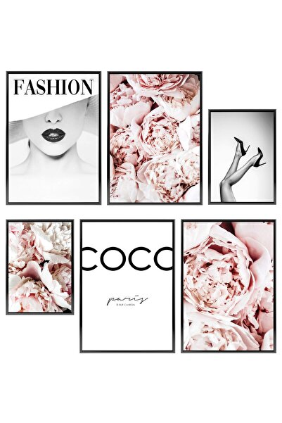 ALAYRA International لوحات جدارية مطبوعة من ALAYRA، ديكور باريسي لغرفة النوم،...