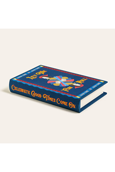 Zsa Zsa Zsu Meılın Mdf Dekoratif Kutu 18.5x4.5x28.1 Cm Mavi