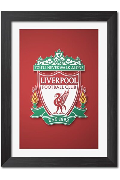 ALAYRA International ملصق ثلاثي الأبعاد لشعار نادي ليفربول ALAYRA، لوحة مؤطرة، شعار مزخرف، قطعة فنية خشبية لتزيين الجدران