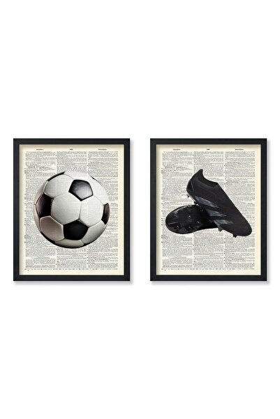 ALAYRA International ملصق رياضي من قطعتين من ALAYRA Poster Master - طباعة كرة...