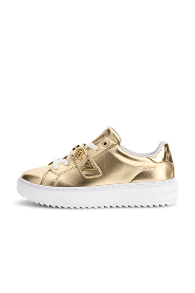 Guess حذاء رياضي نسائي أصفر من دريفت FLTDRILEL12-PLATI