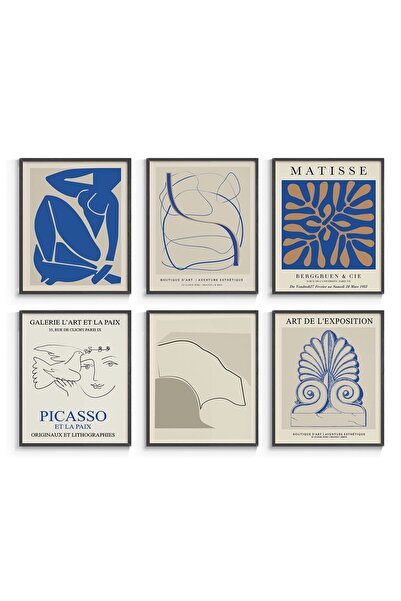 ALAYRA International مطبوعات فنية جدارية من أعمال ألايرا ماتيس، ملصقات فنية ز...