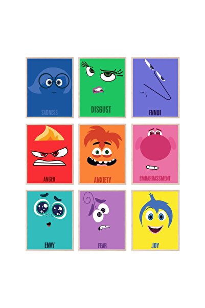 ALAYRA International ملصق ألايرا من فيلم Inside Out 2 - شخصيات فيلم Inside Ou...