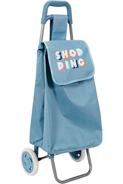 Home Dwell 2-Wheel Shopping Trolley - Blue