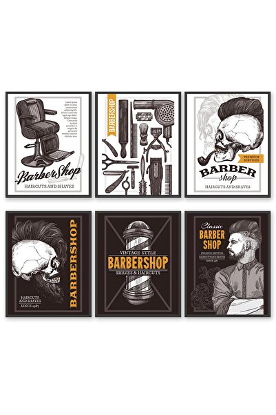 ALAYRA International ملصقات ديكور صالون حلاقة ALAYRA الكلاسيكية، ملصقات قصات ...