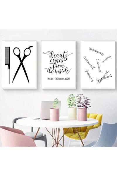 ALAYRA International لوحات جدارية لصالون تصفيف الشعر ALAYRA، صور صالون تجميل،...